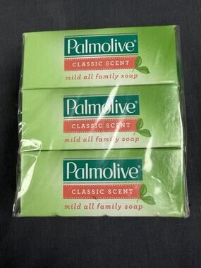 Palmolive Bath Bar Soap, Classic Scent 3.20 oz, 3 Pack